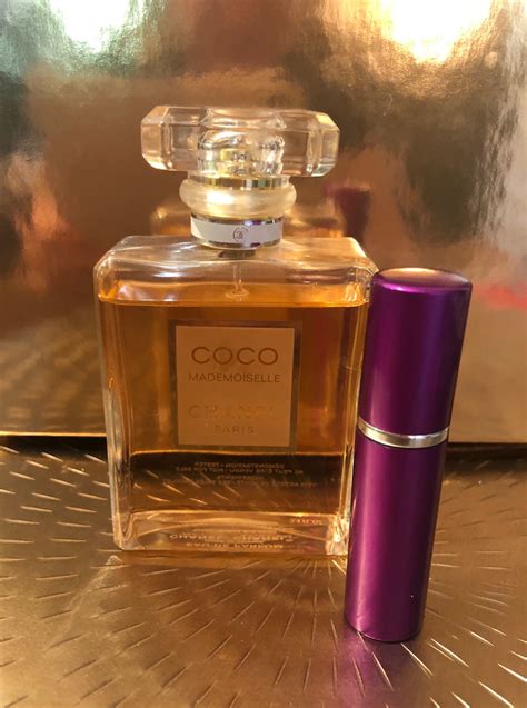 chanel coco refillable purse spray